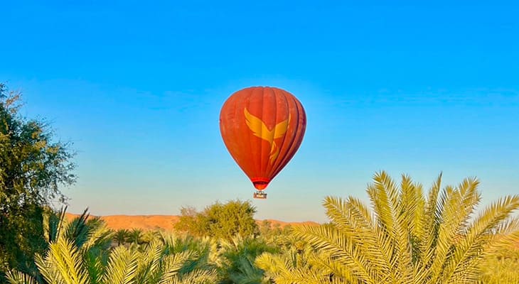 Hot Air Balloon Flight in Ras Al Khaimah Desert