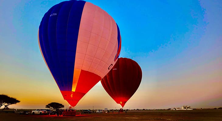 Hot Air Balloon Flight in Ras Al Khaimah Desert