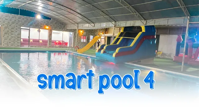 Smart Pool 4 Chalet for Rent for Groups up to 25 Persons