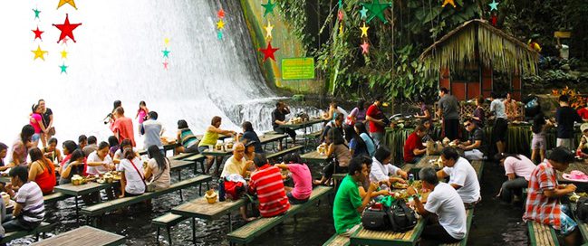 Labassin Waterfall Restaurant, Philippines