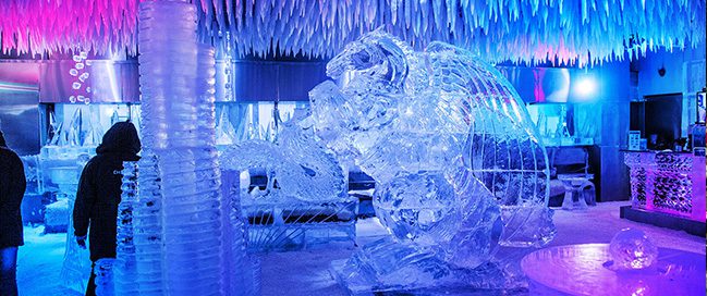 Chillout Ice Lounge, Dubai - Unusual Food