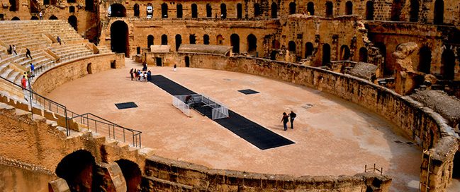 Best places in Tunisia to visit - The Roman Palace Theater