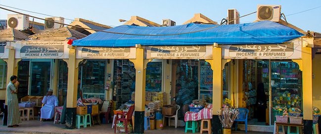 Buy souvenirs at Al Husn Souq