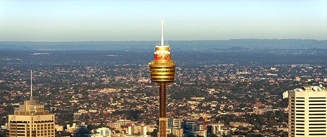 Top places to visit in Sydney - Sydney Tower