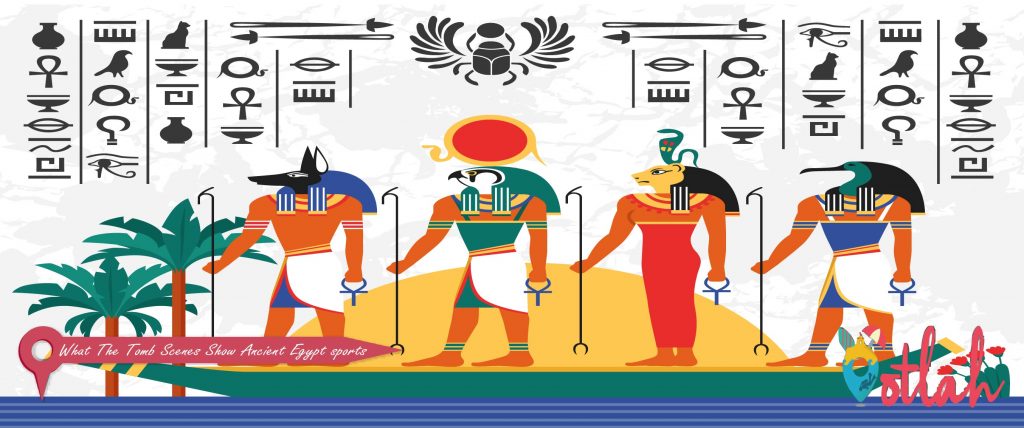 What The Tomb Scenes Show Ancient Egypt sports