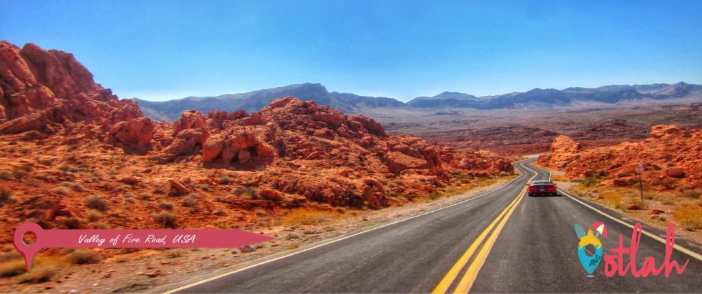 Valley of Fire Road, USA