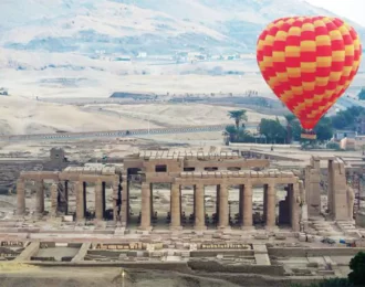 Experience a lifetime hot air balloon ride in Luxor