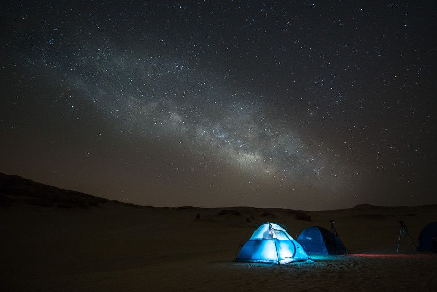 Enjoy a one night camping adventure in Fayoum