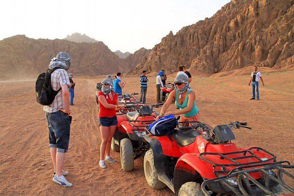 Sunset Desert Safari Quad in Marsa Alam