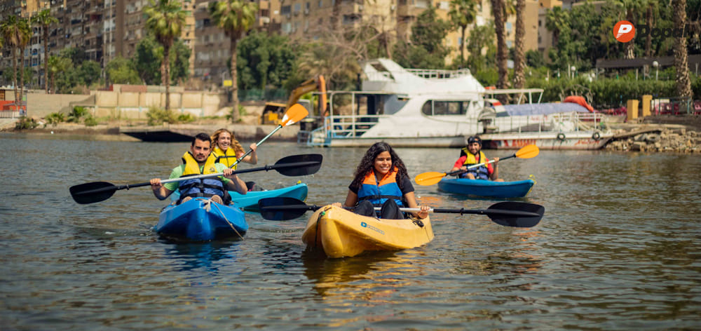 Kayak Ride in Zamalek