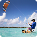 Enroll in a kitesurfing course