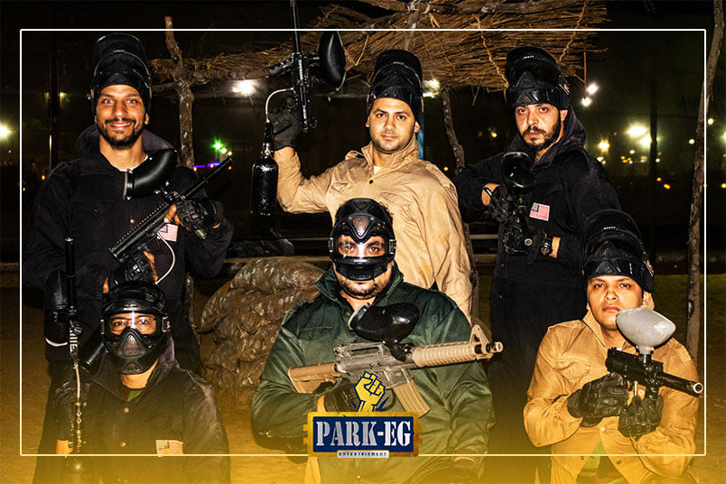 Enjoy PAINTBALL in Park Egypt