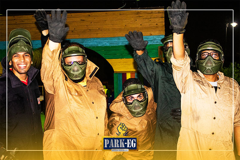 Enjoy PAINTBALL in Park Egypt