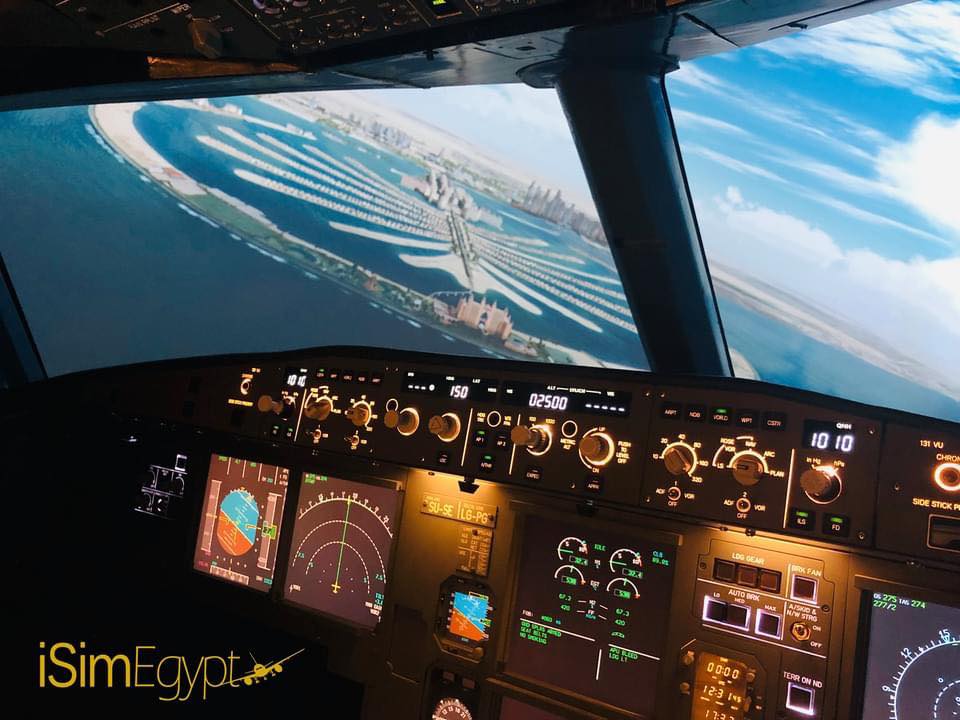 Enjoy an amazing flight simulator experience