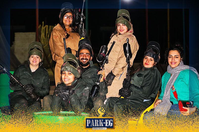 Enjoy PAINTBALL in Park Egypt