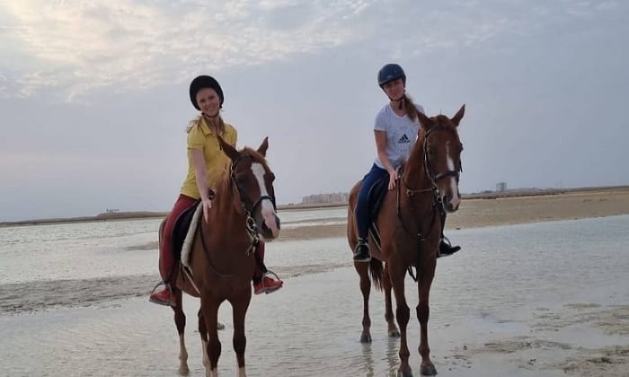 Enjoy horse riding in King Abdullah Economic City