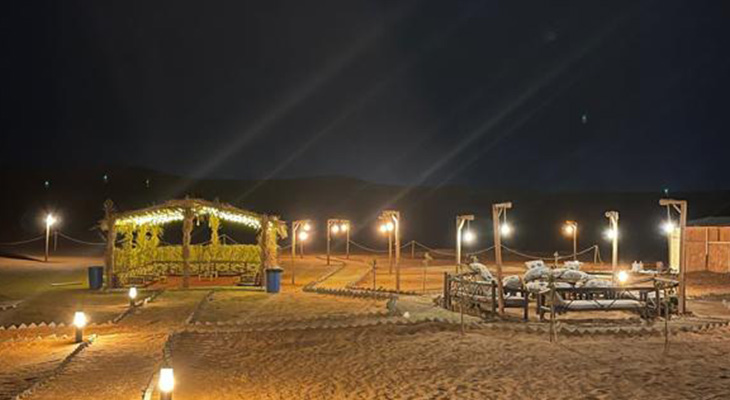 Camping and Overnight Trip Every Friday in the Red Sand in Riyadh