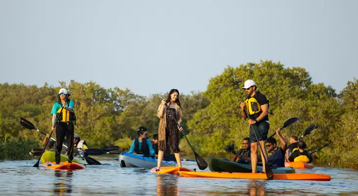  kayaking and paddle boarding in Qatar 