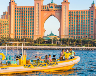 Dubai yellow boat tour 