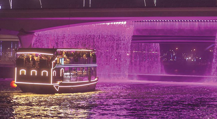  Dubai Canal Cruise by a Luxury Boom  Boat