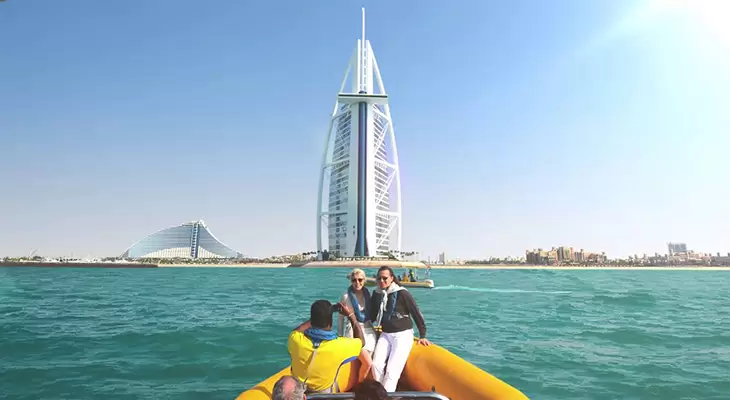 Dubai yellow boat tour 