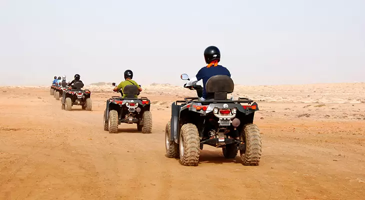 Enjoy a 30-minute Quad bike tour in RAk