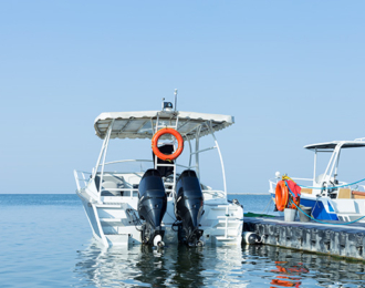 Relax for one hour on a boat trip