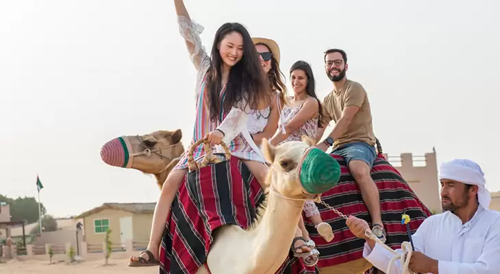 girls on camels