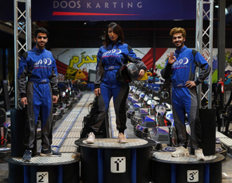 Doos Karting Hittin on Sundays For 70 SR instead of 140 SR