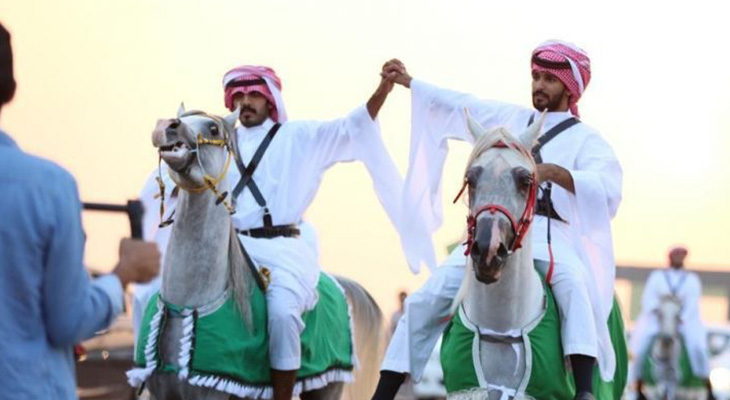 Horse riding course in Riyadh