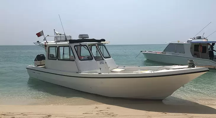 One Hour Boat trip on Amwaj Islands at Sunset