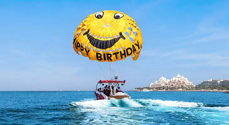 30 Mins of Parasailing With 18% Off