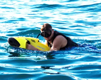 Sea Bobbing in Dubai Harbour 