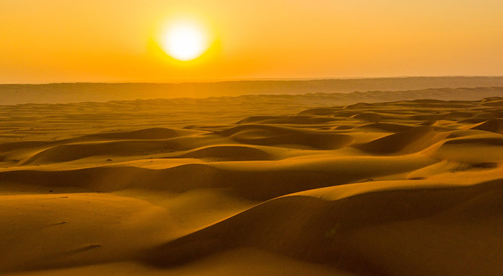 جولة سفاري صحراوية لمدة 8 ساعات في الربع الخالي بعُمان