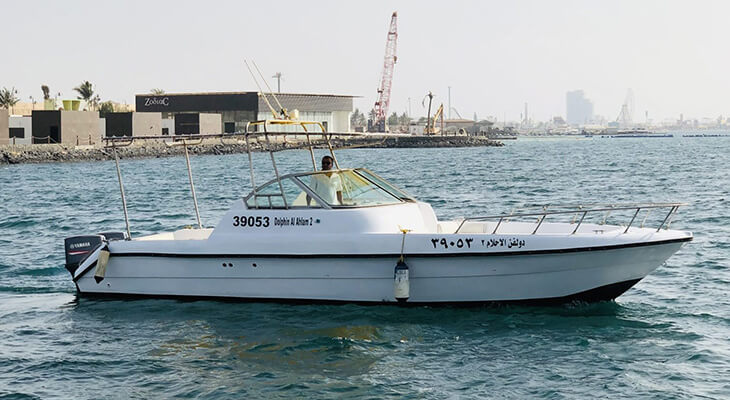 Dolphin Alahlam Boat For Rent