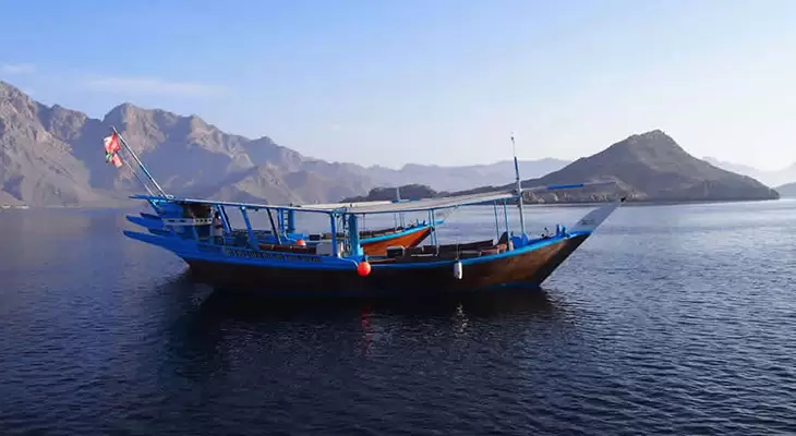 Full Day Khasab Musandam Dhow Cruise