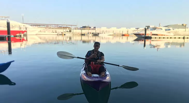 kayak ride