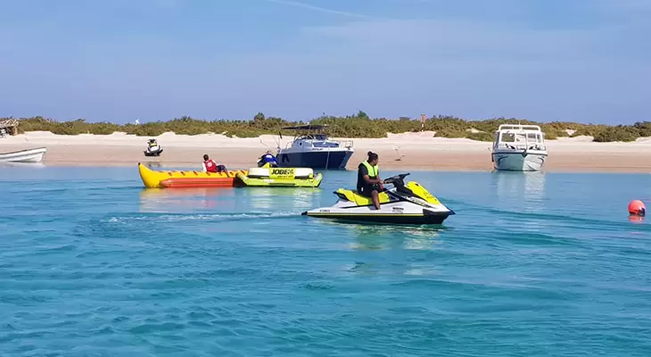 30 min Jet Ski Adventure in Dimaniyat Island 