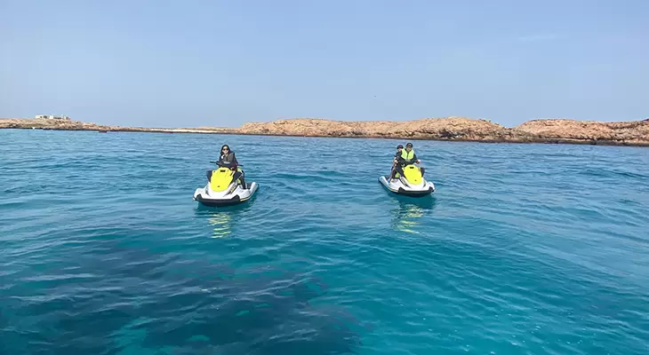 Jet ski Adventure For 60 min in Dimaniyat Island 