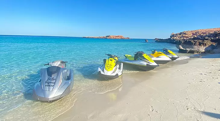 30 min Jet Ski Adventure in Dimaniyat Island 