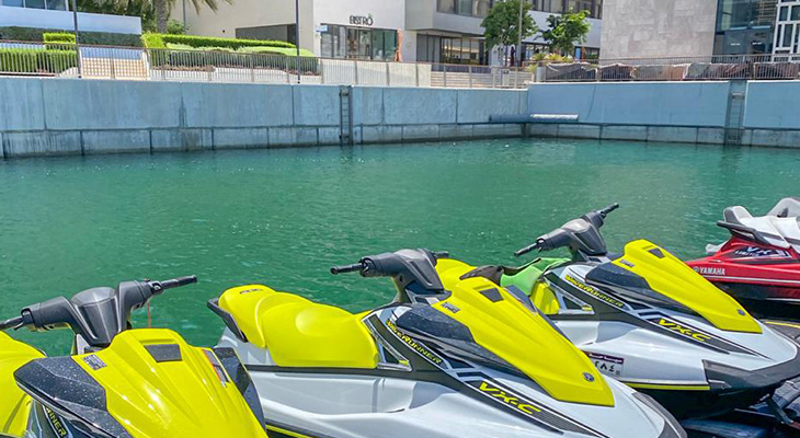 Safety standards in the use of jet skis