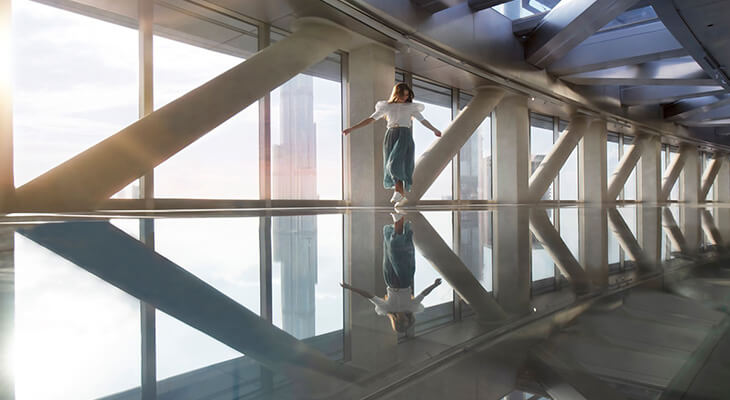 Dubai: 20mins Edge Walk at Sky Views Observatory 