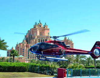 Helicopter tour in Dubai