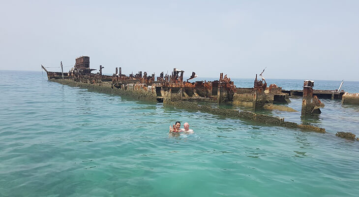 Snorkeling Trip in Fifi Shipwreck Bahrain