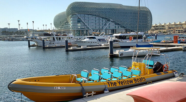 75 minutes tour: Yas Island in Abu Dhabi!