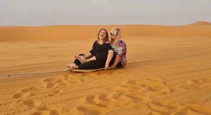 Day in the Red Sand with Hiking ,sand boarding and Desert activities 