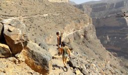 Day trip at the Western Hajar Mountain in Oman