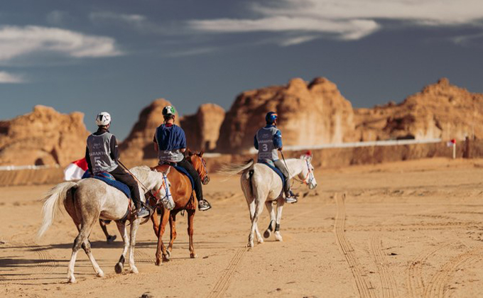 1 Hour Horseback Riding in AlUla