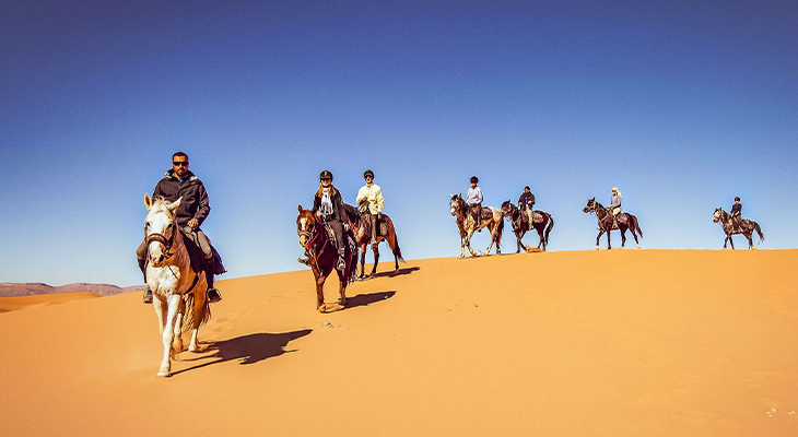 Horseback Riding Tour at Bawshar Sands 