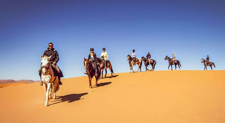 Horseback Riding Tour at Bawshar Sands 